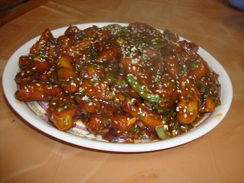 Honey Chilli Potato
