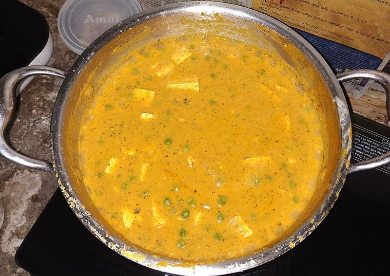 Matar Paneer