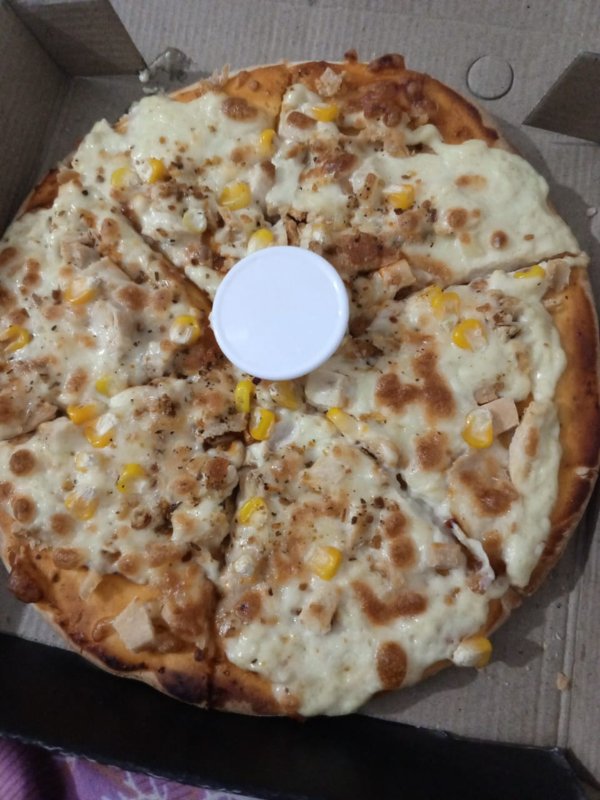 Sweet Corn Pizza